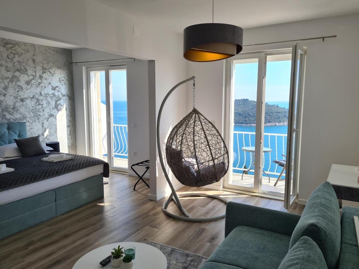 Appartamento Panoramic Sea And Old Town View Ragusa Esterno foto